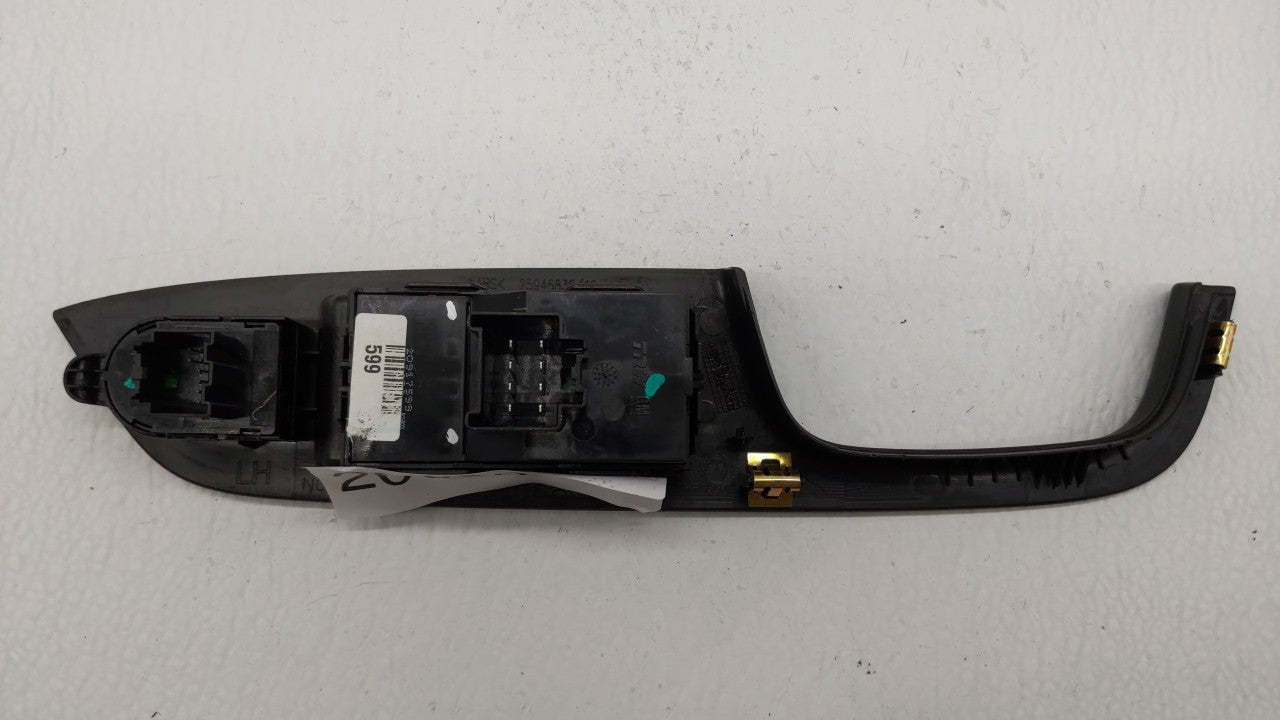 2010-2017 Chevrolet Equinox Master Power Window Switch Replacement Driver Side Left P/N:25983673 25946838 Fits OEM Used Auto