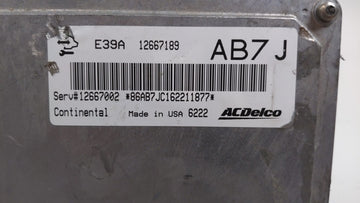 2017 Chevrolet Equinox PCM Engine Control Computer ECU ECM PCU OEM P/N:12666068 12667002, 12666070 Fits Fits 2018 2019 2020 OEM Used Auto Parts