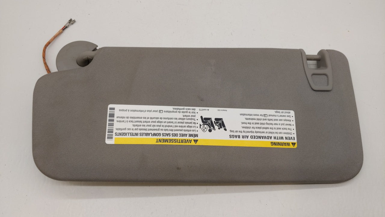 2010-2017 Chevrolet Equinox Sun Visor Shade Replacement Passenger Right Mirror Fits Fits 2010 2011 2012 2013 2014 2015 2016