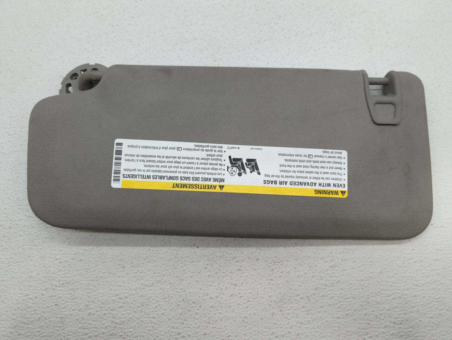 2010-2017 Chevrolet Equinox Sun Visor Shade Replacement Passenger Right Mirror Fits Fits 2010 2011 2012 2013 2014 2015 2016