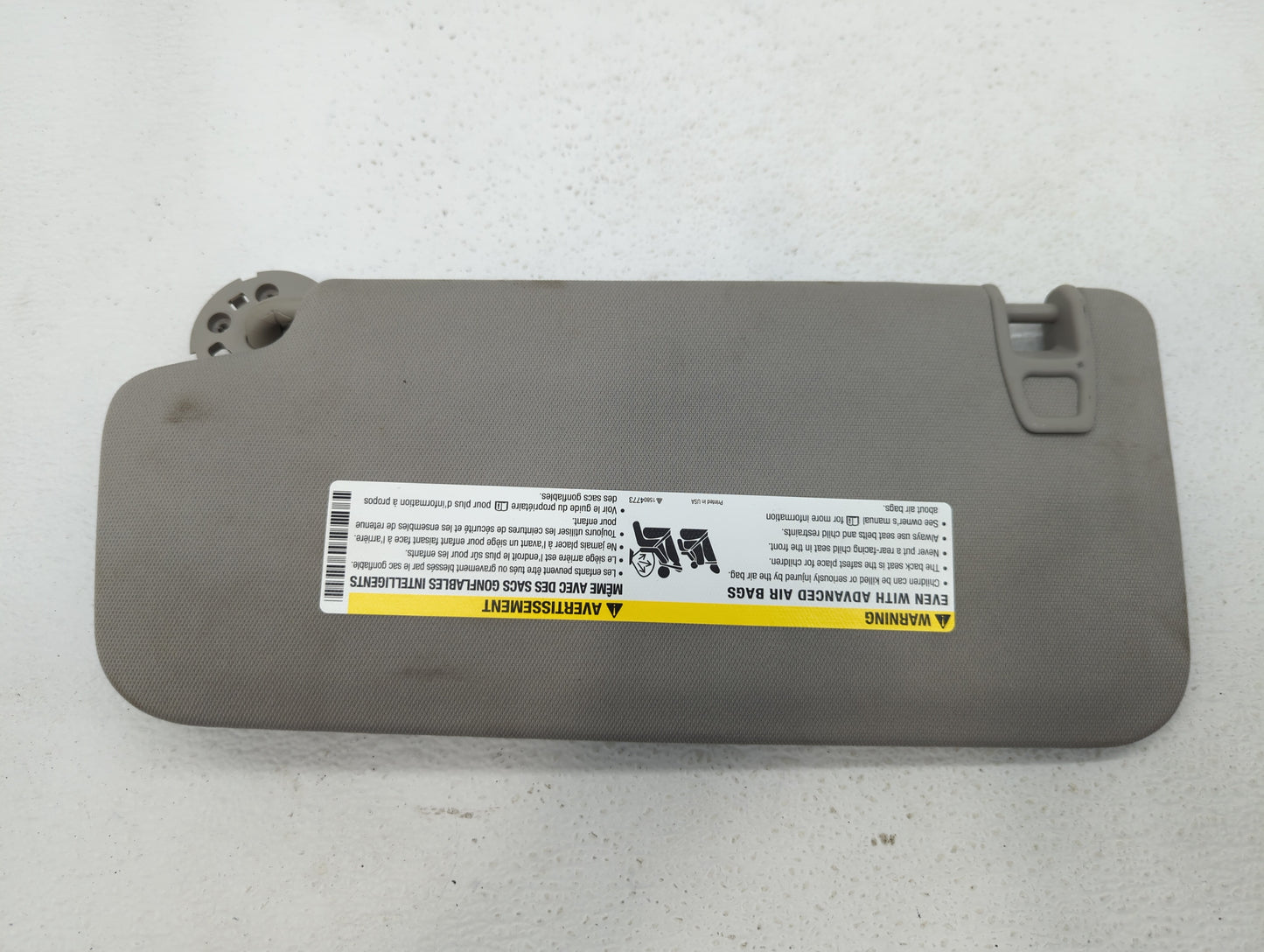 2010-2017 Chevrolet Equinox Sun Visor Shade Replacement Passenger Right Mirror Fits Fits 2010 2011 2012 2013 2014 2015 2016