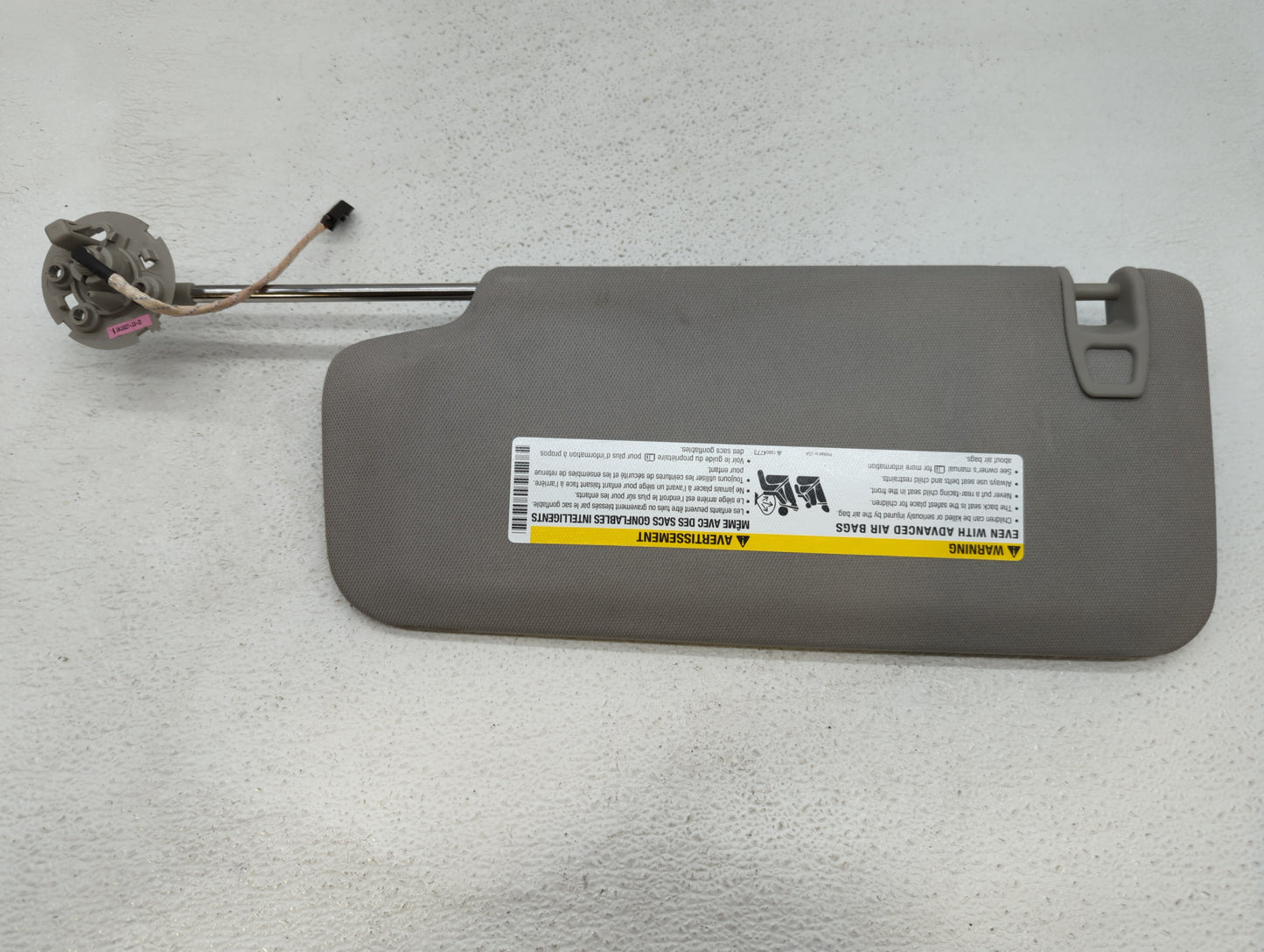 2010-2017 Chevrolet Equinox Sun Visor Shade Replacement Passenger Right Mirror Fits Fits 2010 2011 2012 2013 2014 2015 2016