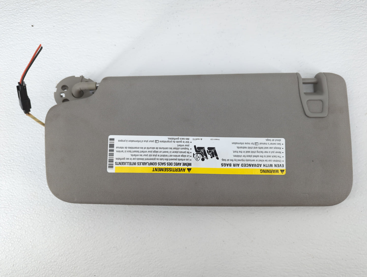 2010-2017 Chevrolet Equinox Sun Visor Shade Replacement Passenger Right Mirror Fits Fits 2010 2011 2012 2013 2014 2015 2016