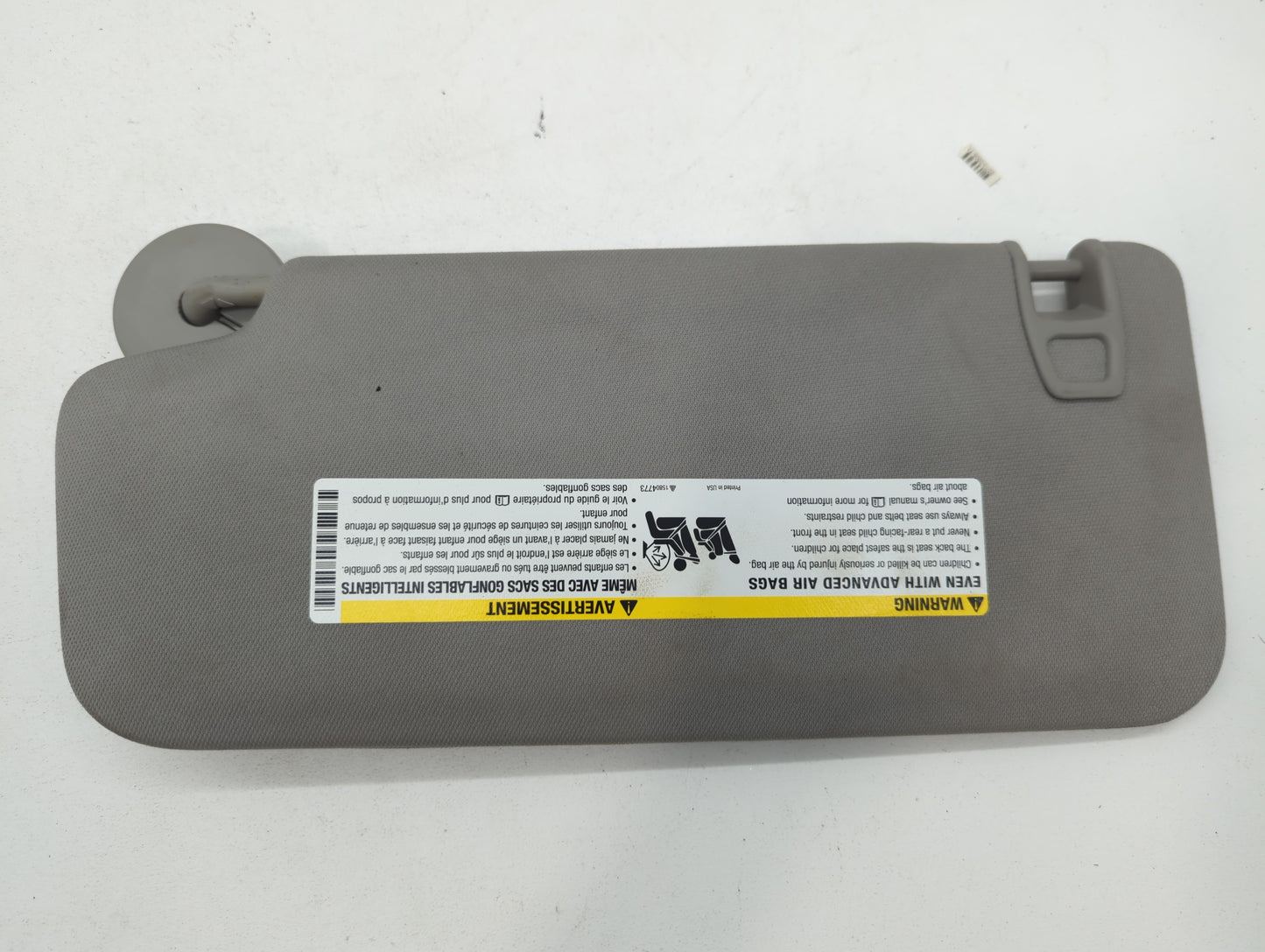 2010-2017 Chevrolet Equinox Sun Visor Shade Replacement Passenger Right Mirror Fits Fits 2010 2011 2012 2013 2014 2015 2016