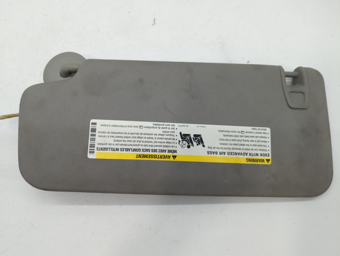 2010-2017 Chevrolet Equinox Sun Visor Shade Replacement Passenger Right Mirror Fits Fits 2010 2011 2012 2013 2014 2015 2016