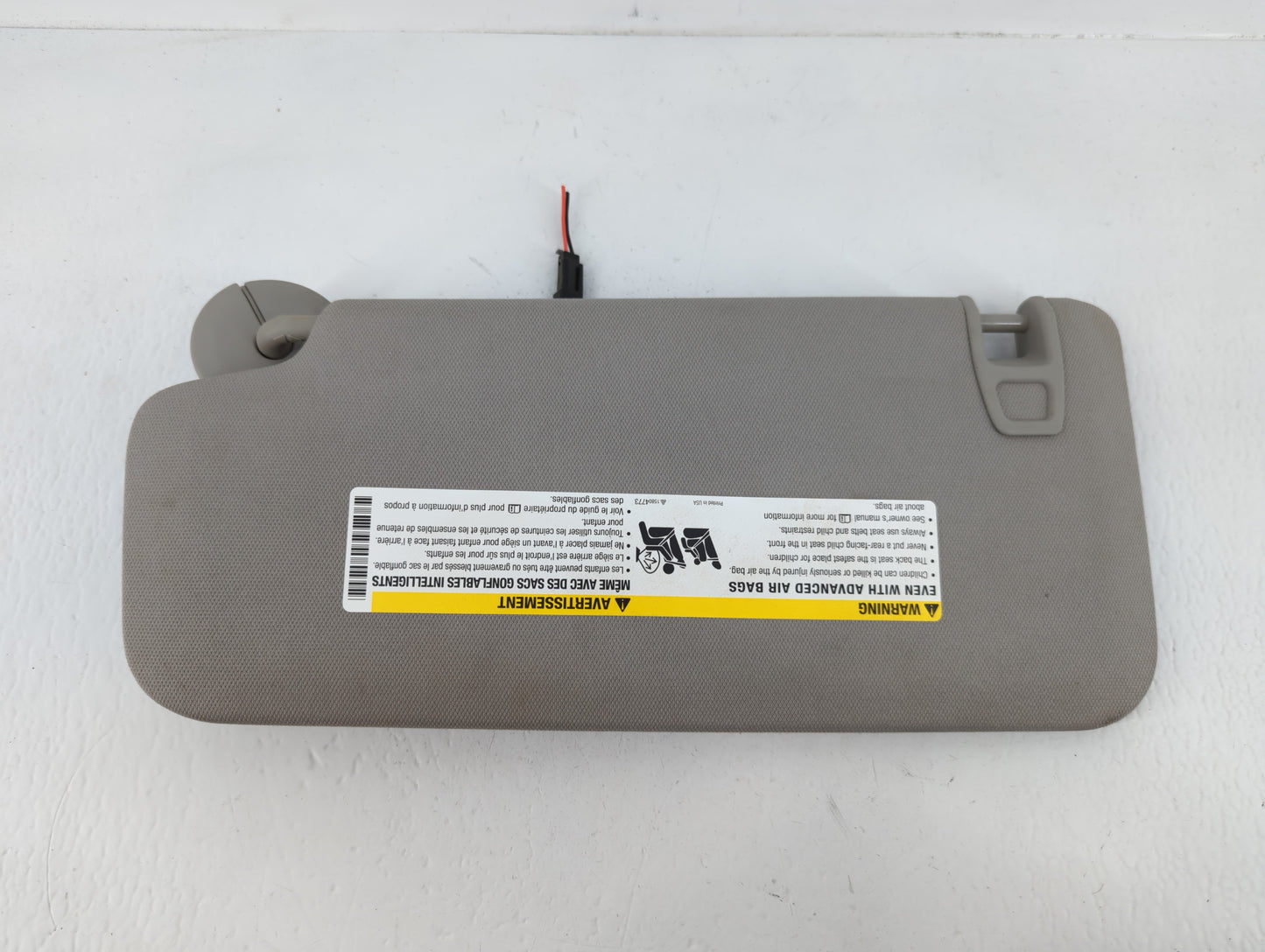 2010-2017 Chevrolet Equinox Sun Visor Shade Replacement Passenger Right Mirror Fits Fits 2010 2011 2012 2013 2014 2015 2016