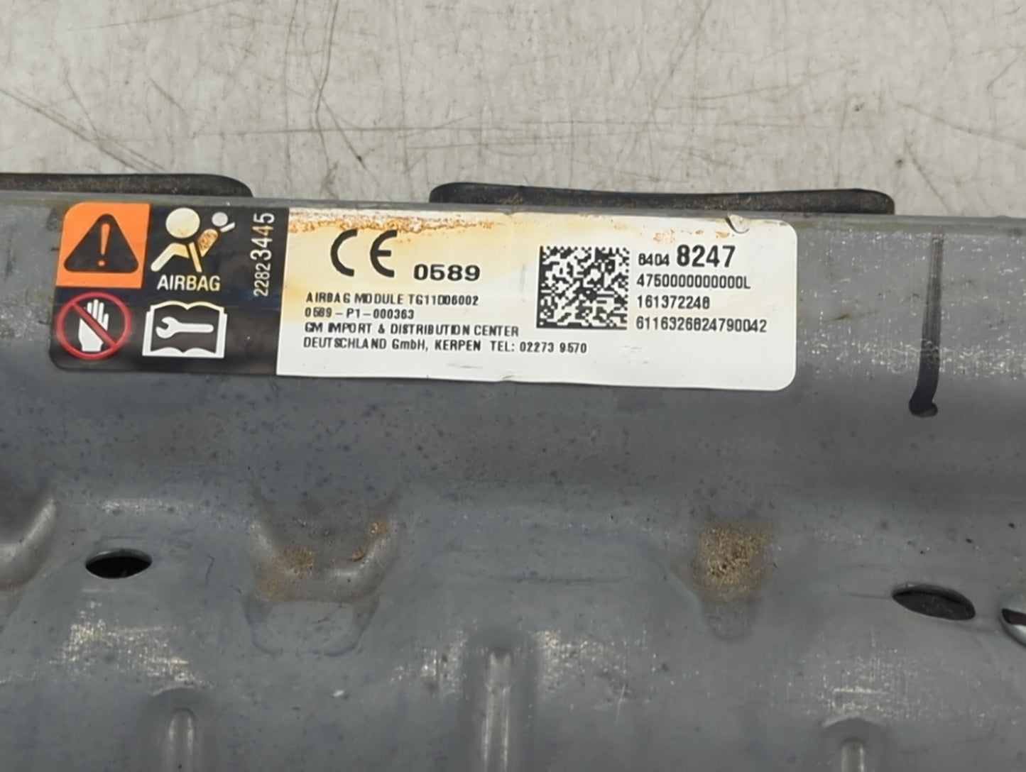 2017-2020 Chevrolet Impala Passenger Curtain Air Bag Oem - Oemusedautoparts1.com