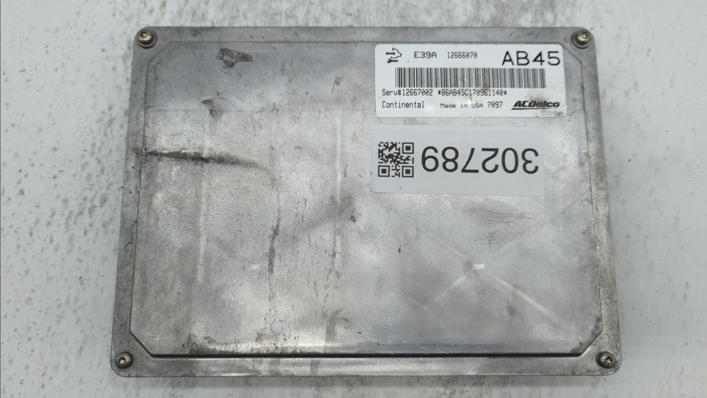 2017-2019 Chevrolet Impala PCM Engine Control Computer ECU ECM PCU OEM P/N:12666068 12667002, 12666070 Fits Fits 2017 2018 2