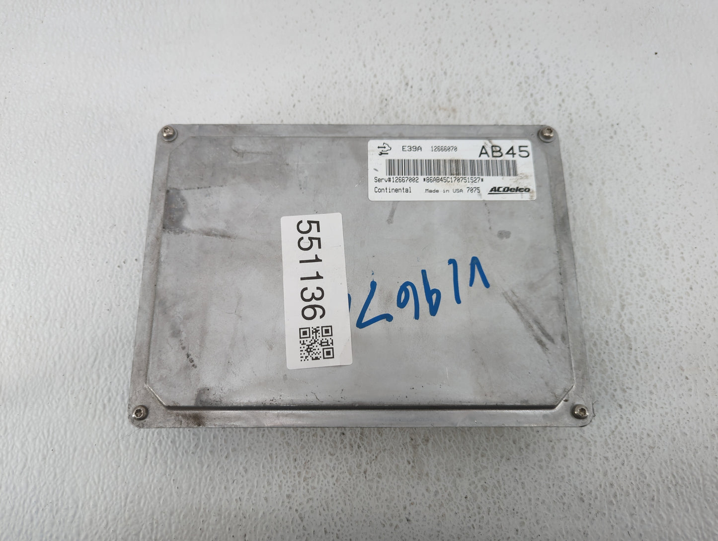 2017-2020 Chevrolet Impala PCM Engine Control Computer ECU ECM PCU OEM P/N:12666070 Fits Fits 2017 2018 2019 2020 OEM Used A