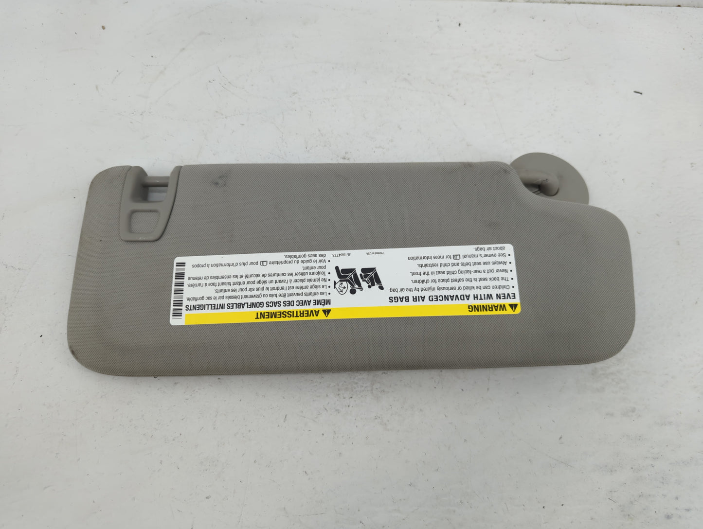 2017 Chevrolet Malibu Sun Visor Shade Replacement Driver Left Mirror Fits OEM Used Auto Parts - Oemusedautoparts1.com