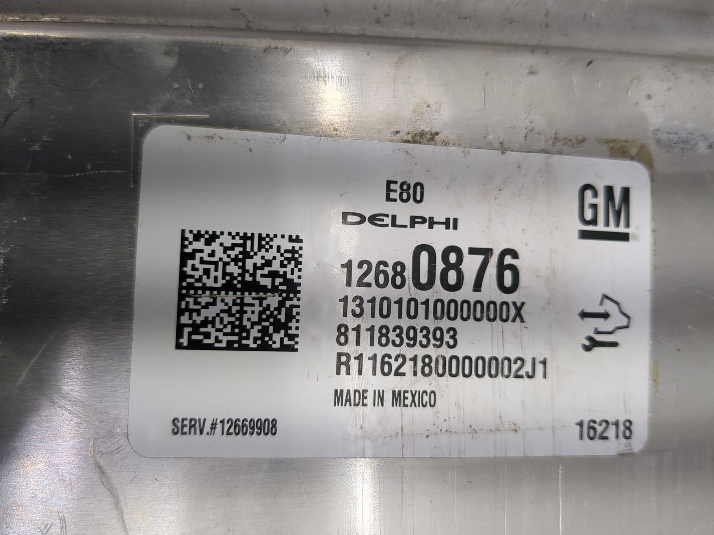 2017-2021 Chevrolet Malibu PCM Engine Control Computer ECU ECM PCU OEM P/N:12680876 12669908 Fits OEM Used Auto Parts - Oemu