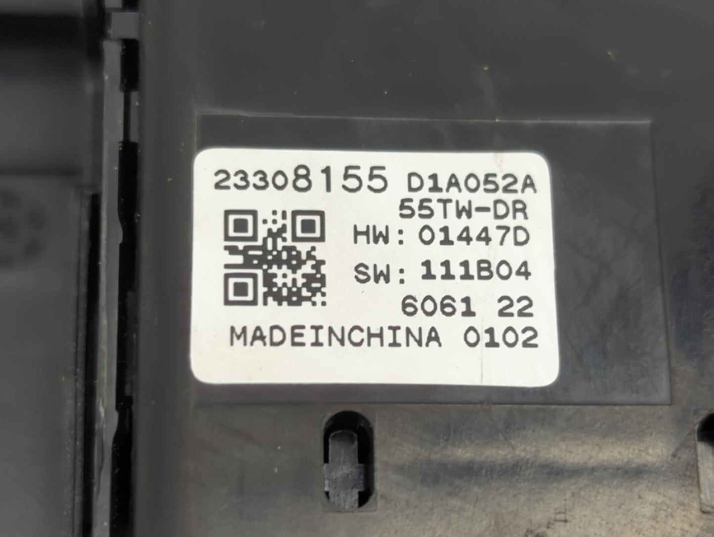 2016-2021 Chevrolet Malibu Master Power Window Switch Replacement Driver Side Left P/N:23308155 D1A052A Fits OEM Used Auto P
