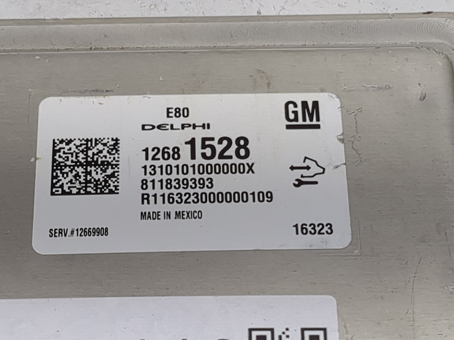 2017-2021 Chevrolet Malibu PCM Engine Control Computer ECU ECM PCU OEM P/N:12681528 12669908 Fits OEM Used Auto Parts - Oemu