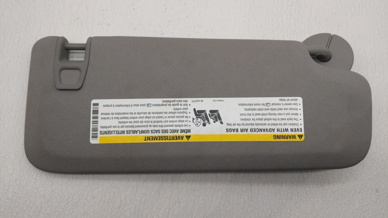 2016-2019 Chevrolet Malibu Sun Visor Shade Replacement Driver Left Mirror Fits Fits 2016 2017 2018 2019 OEM Used Auto Parts