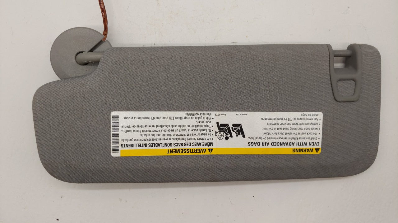 2016-2019 Chevrolet Malibu Sun Visor Shade Replacement Passenger Right Mirror Fits Fits 2016 2017 2018 2019 OEM Used Auto Pa