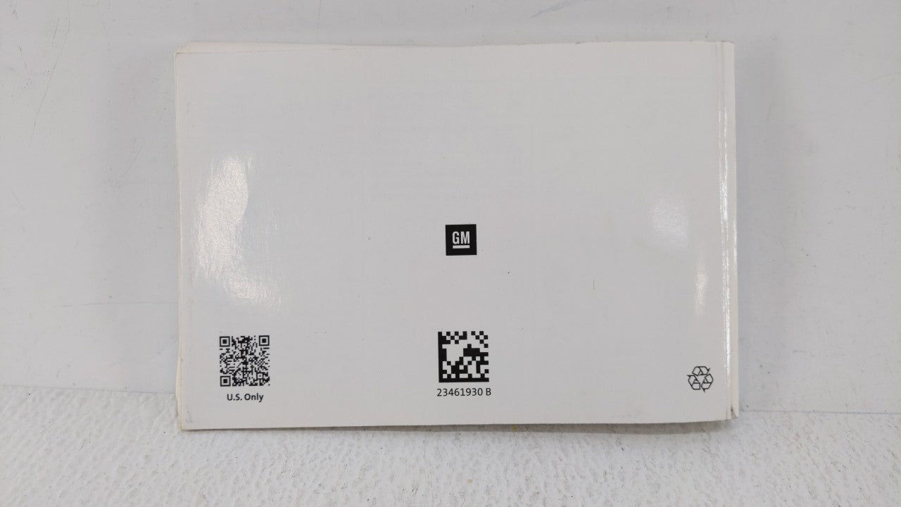 2017 Chevrolet Malibu Owners Manual Book Guide OEM Used Auto Parts - Oemusedautoparts1.com