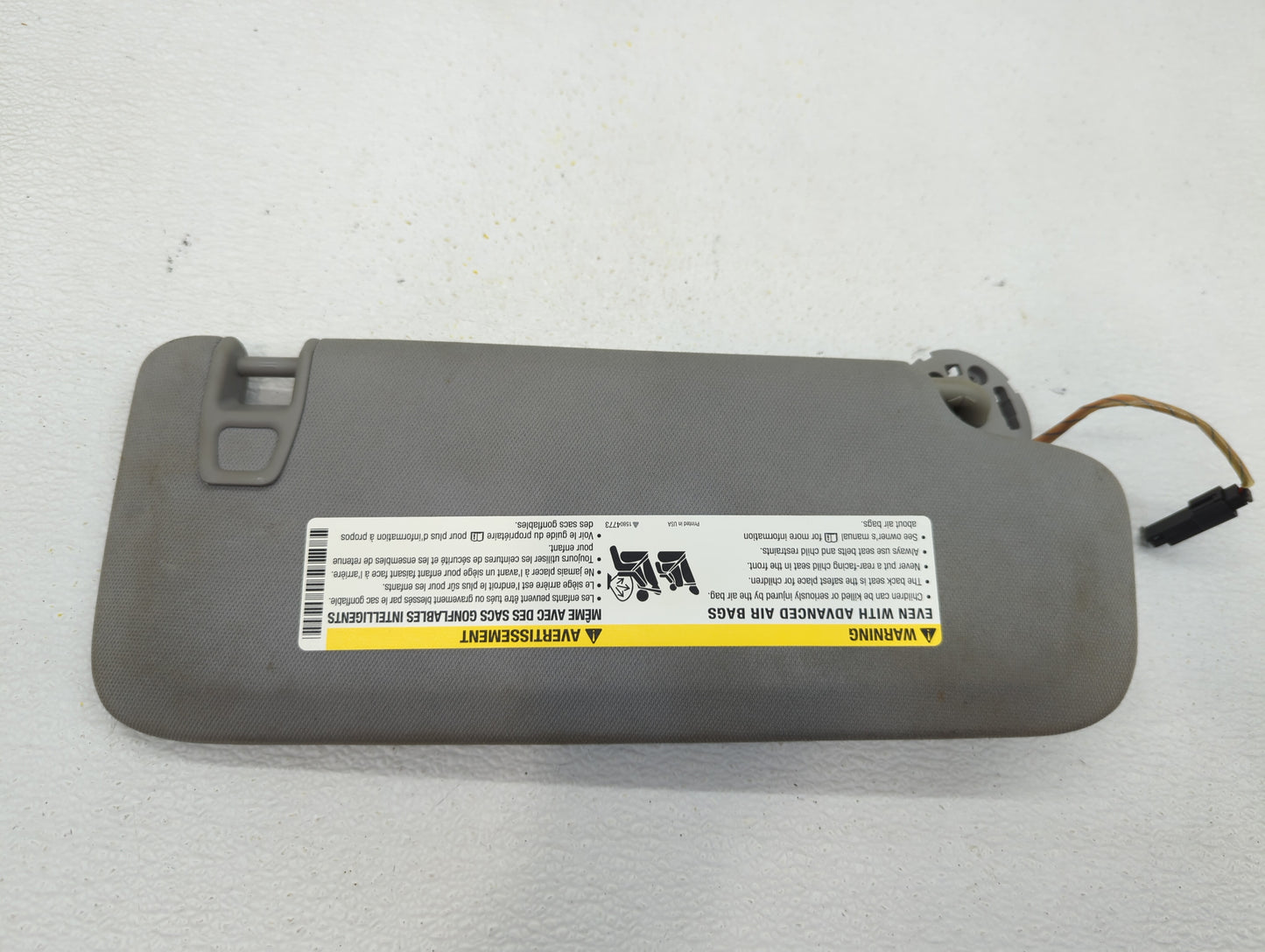 2016-2021 Chevrolet Malibu Sun Visor Shade Replacement Driver Left Mirror Fits Fits 2016 2017 2018 2019 2020 2021 OEM Used A