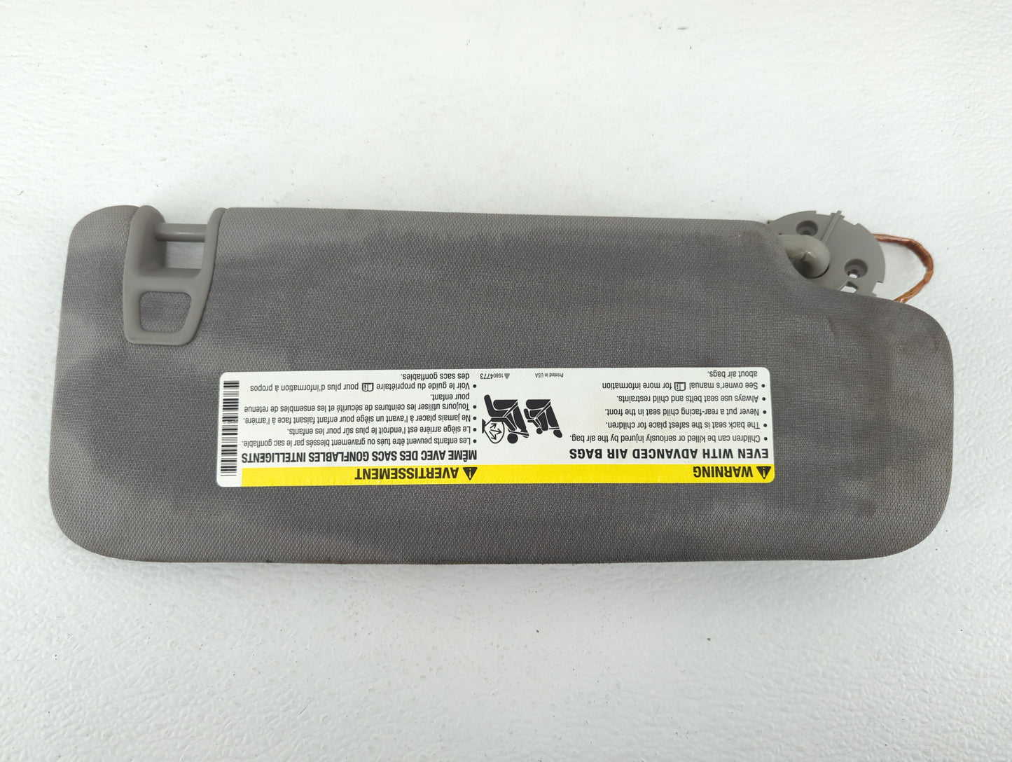 2016-2021 Chevrolet Malibu Sun Visor Shade Replacement Driver Left Mirror Fits Fits 2016 2017 2018 2019 2020 2021 OEM Used A