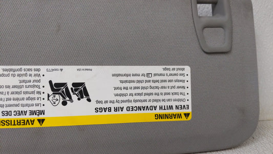 2017 Chevrolet Malibu Sun Visor Shade Replacement Passenger Right Mirror Fits Fits 2016 2018 2019 OEM Used Auto Parts