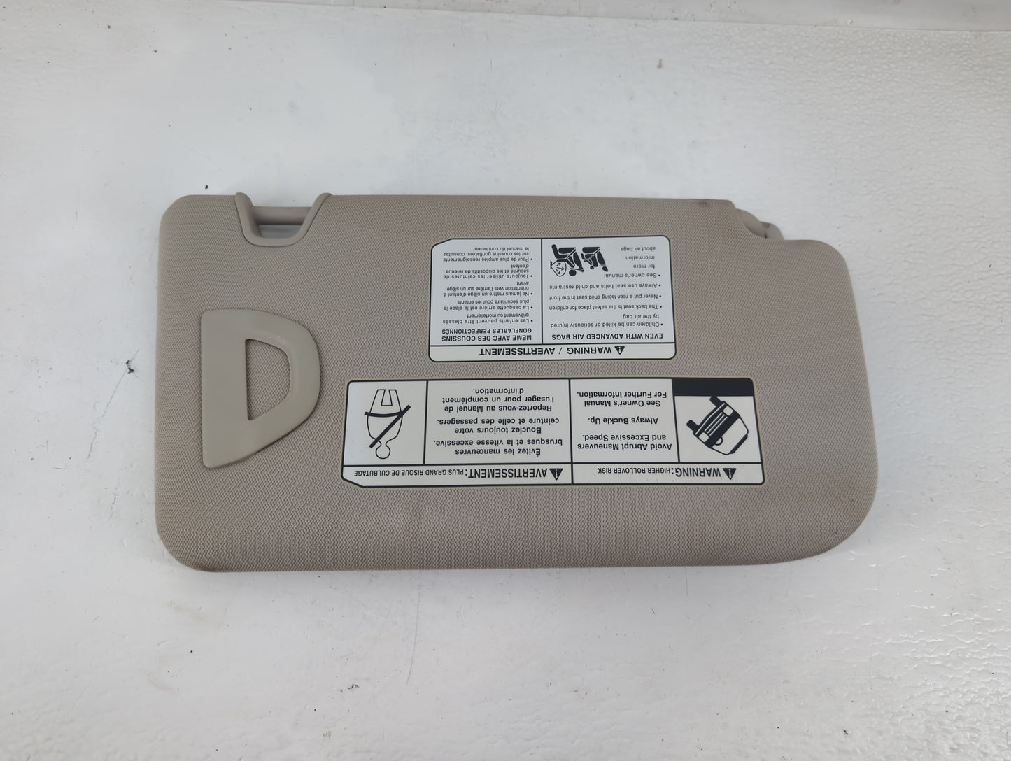 2014-2019 Chevrolet Silverado 1500 Sun Visor Shade Replacement Driver Left Mirror Fits Fits 2014 2015 2016 2017 2018 2019 OE