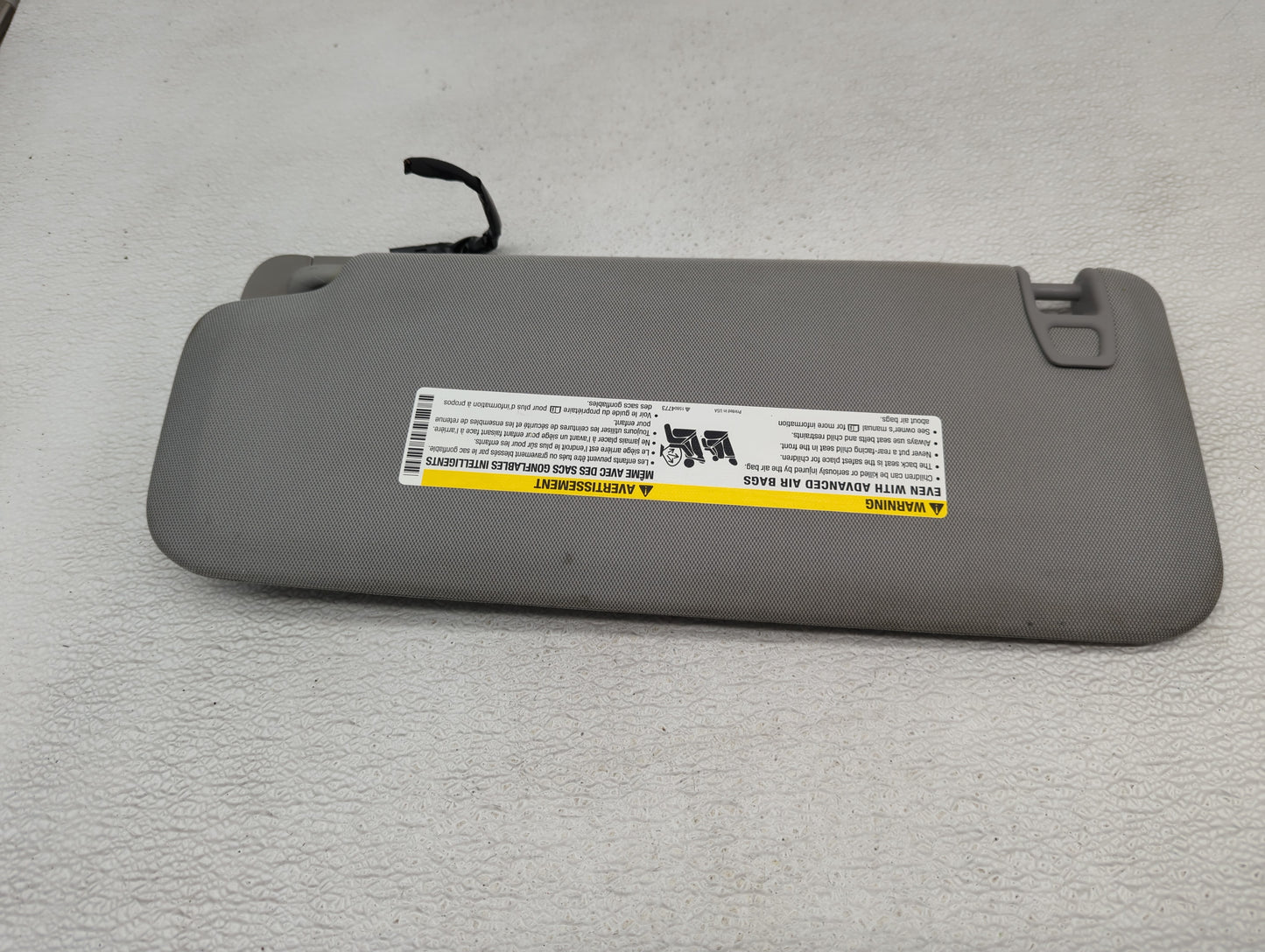 2014-2019 Chevrolet Silverado 1500 Sun Visor Shade Replacement Passenger Right Mirror Fits Fits 2014 2015 2016 2017 2018 201