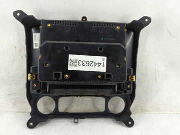 2017 Chevrolet Silverado 1500 Information Display Screen Black