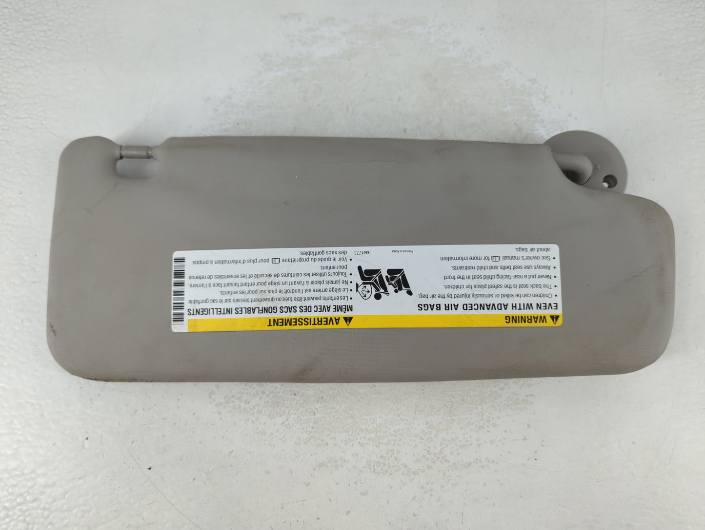 2012-2019 Chevrolet Sonic Sun Visor Shade Replacement Driver Left Mirror Fits Fits 2012 2013 2014 2015 2016 2017 2018 2019 O