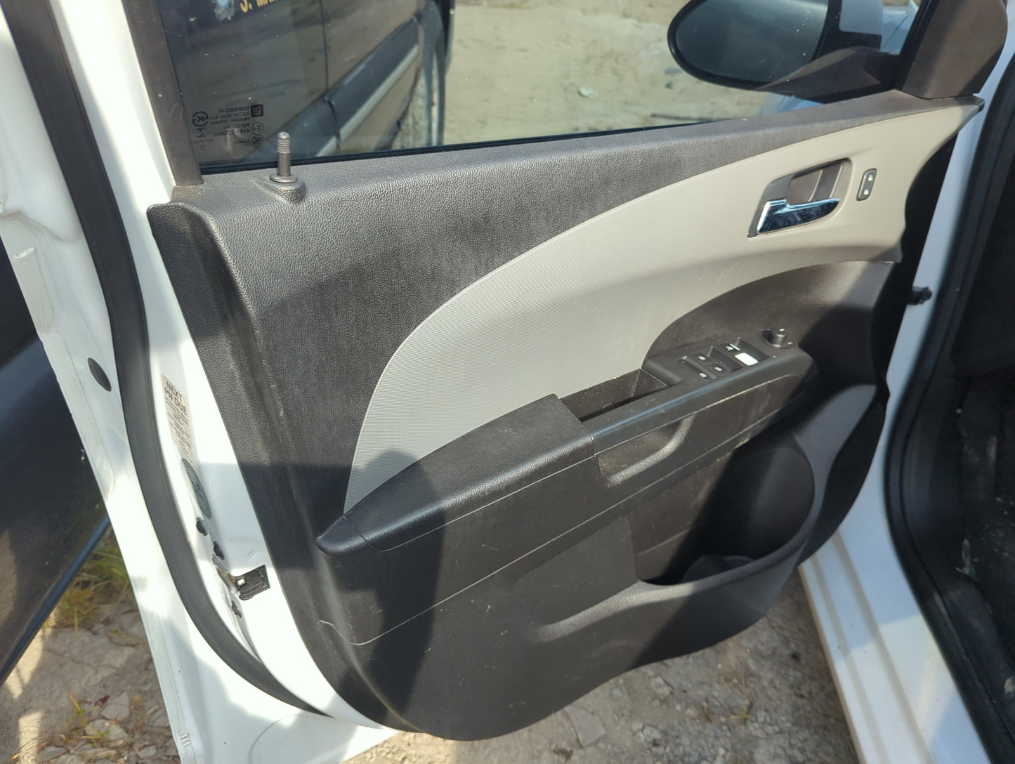 2017 Chevrolet Sonic Front Left Driver Interior Door Panel Trim - Oemusedautoparts1.com