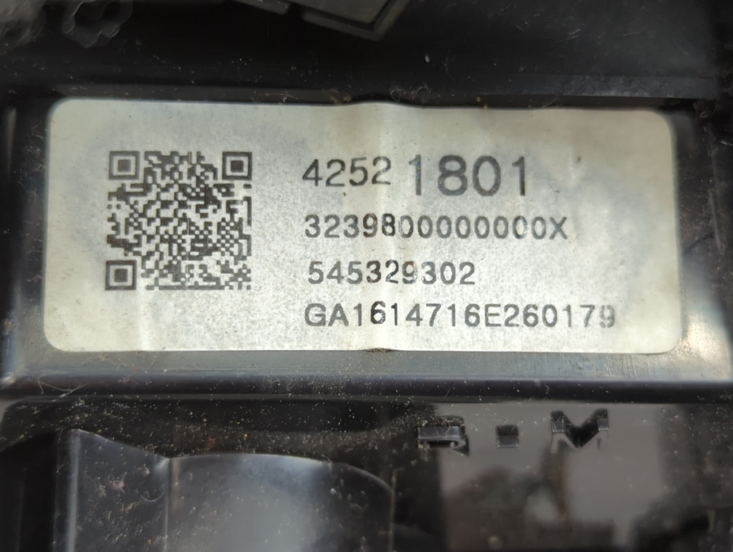 2017-2019 Chevrolet Sonic Climate Control Module Temperature AC/Heater Replacement P/N:42521801 Fits Fits 2017 2018 2019 202