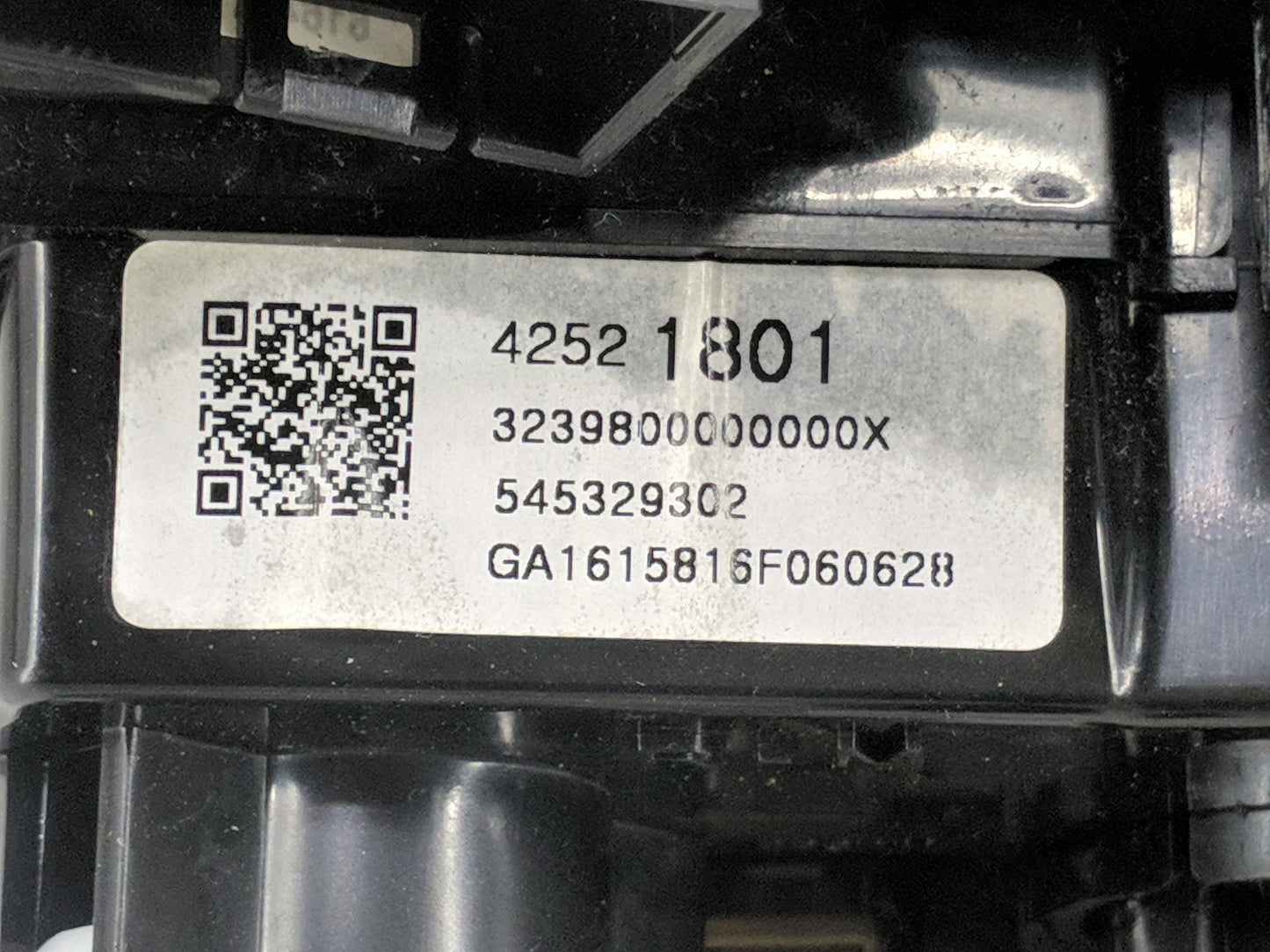 2017 Chevrolet Sonic Climate Control Module Temperature AC/Heater Replacement P/N:42521801 3239800000000X, 545329302 Fits OE