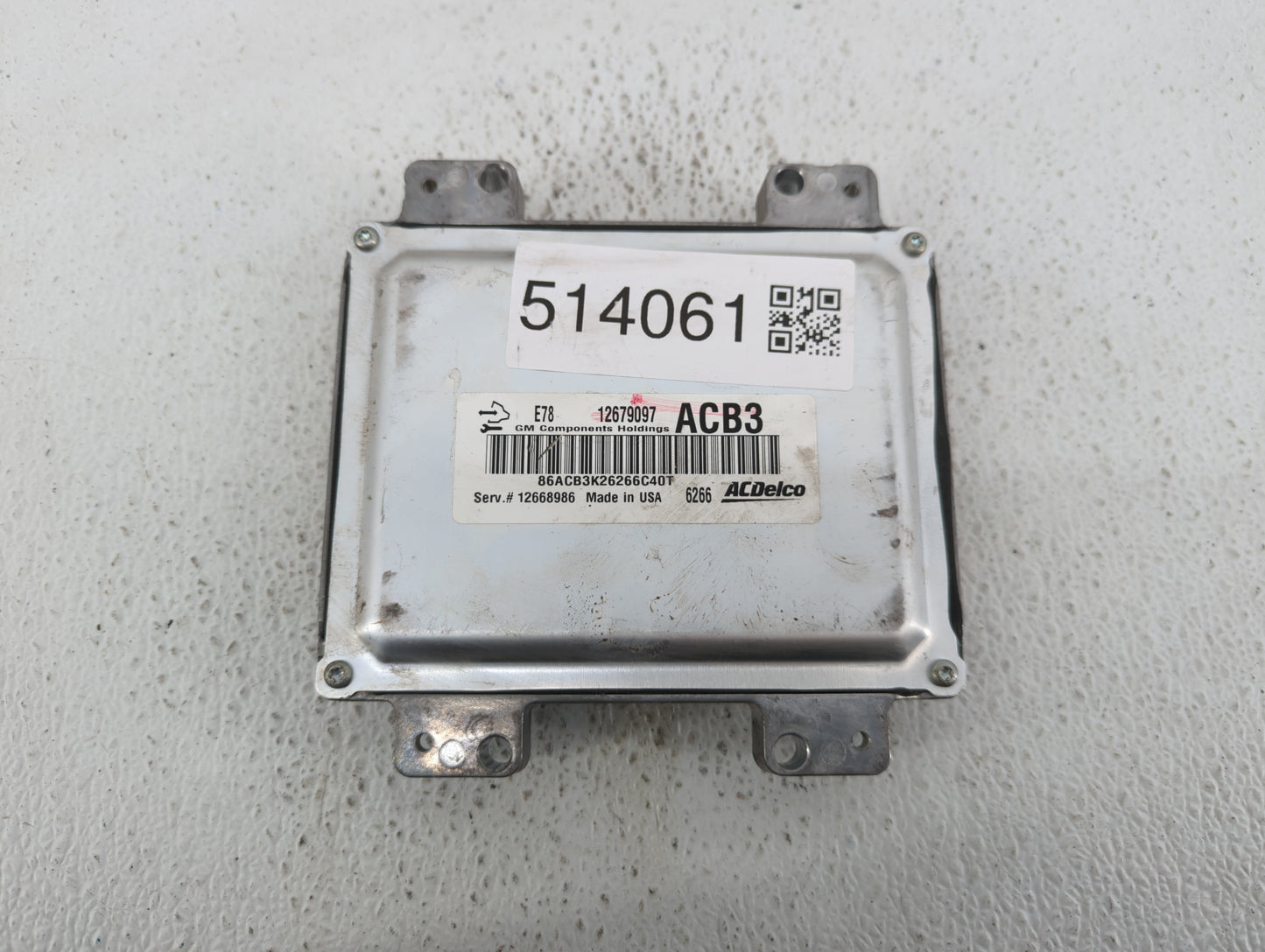 2017-2019 Chevrolet Sonic PCM Engine Control Computer ECU ECM PCU OEM P/N:12668986 12679097 Fits Fits 2017 2018 2019 2020 20