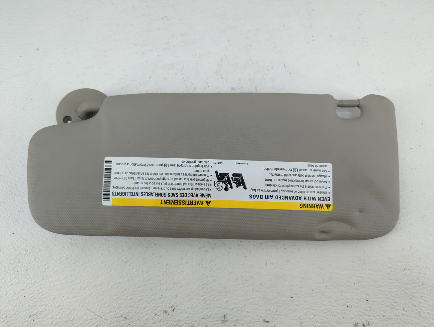 2012-2019 Chevrolet Sonic Sun Visor Shade Replacement Passenger Right Mirror Fits Fits 2012 2013 2014 2015 2016 2017 2018 20