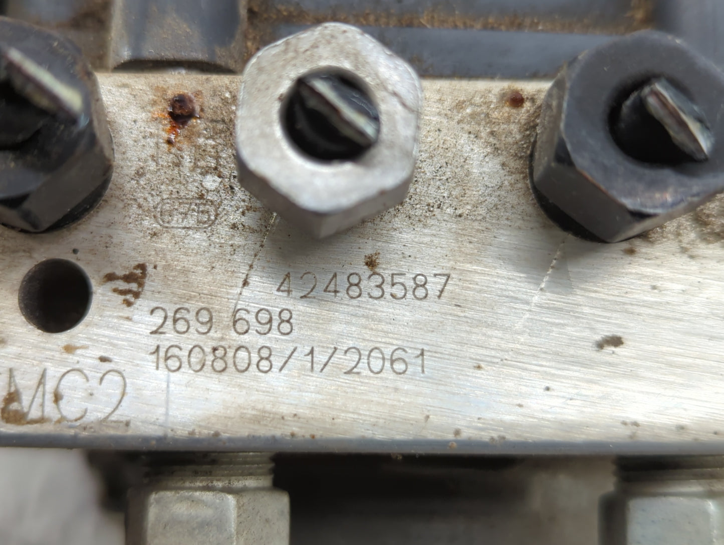 2017 Chevrolet Spark ABS Pump Control Module Replacement Fits OEM Used Auto Parts - Oemusedautoparts1.com