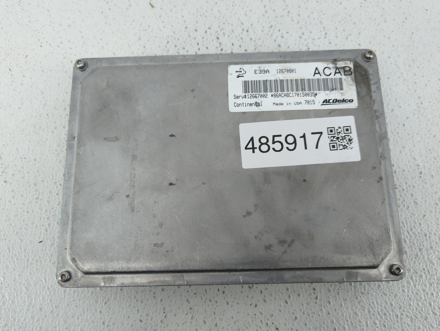 2017 Chevrolet Traverse PCM Engine Control Computer ECU ECM PCU OEM P/N:12667002 12670801, 12666070 Fits Fits 2018 2019 2020
