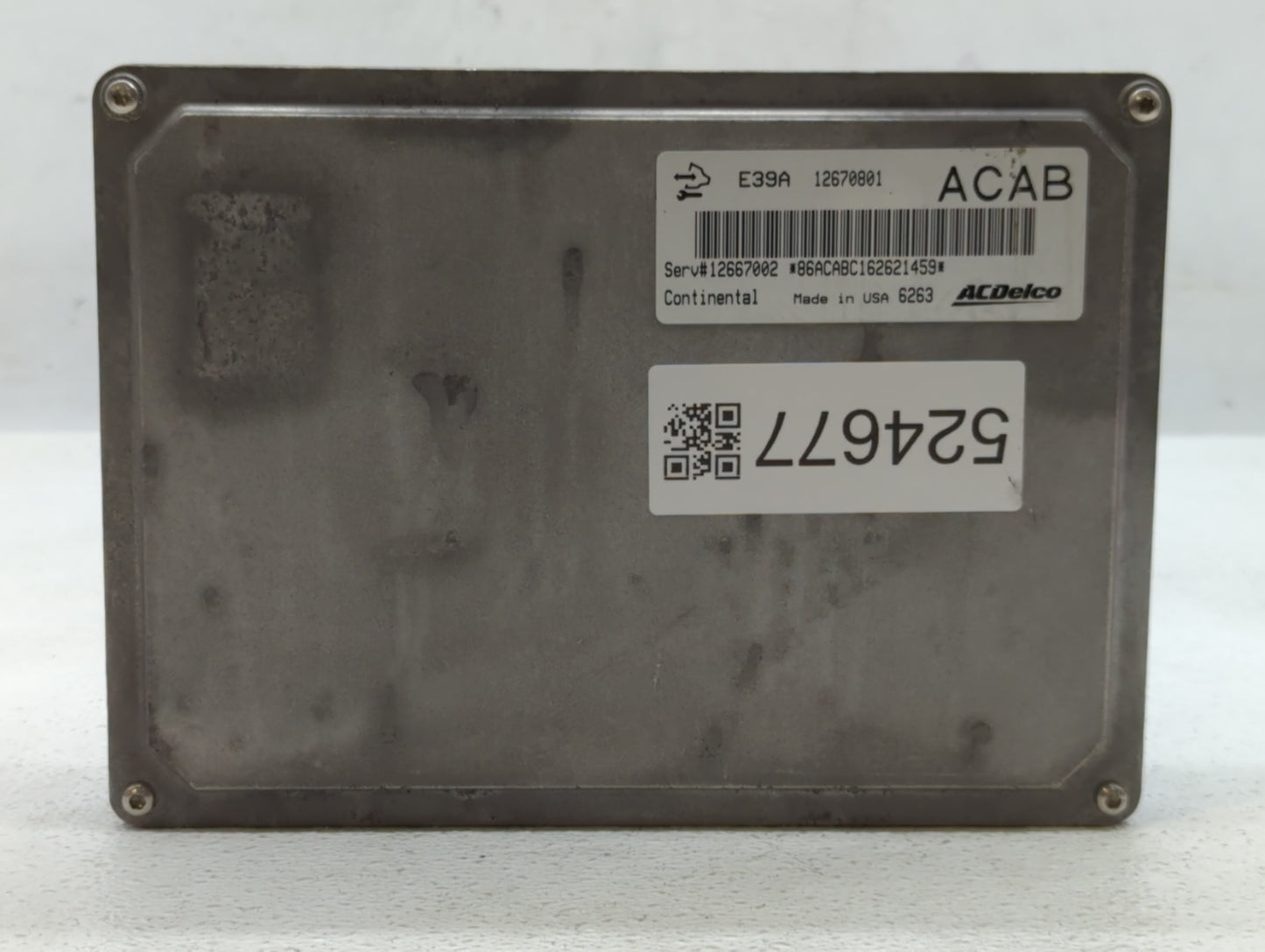 2017 Chevrolet Traverse PCM Engine Control Computer ECU ECM PCU OEM P/N:12667002 12670801 Fits Fits 2018 2019 2020 OEM Used