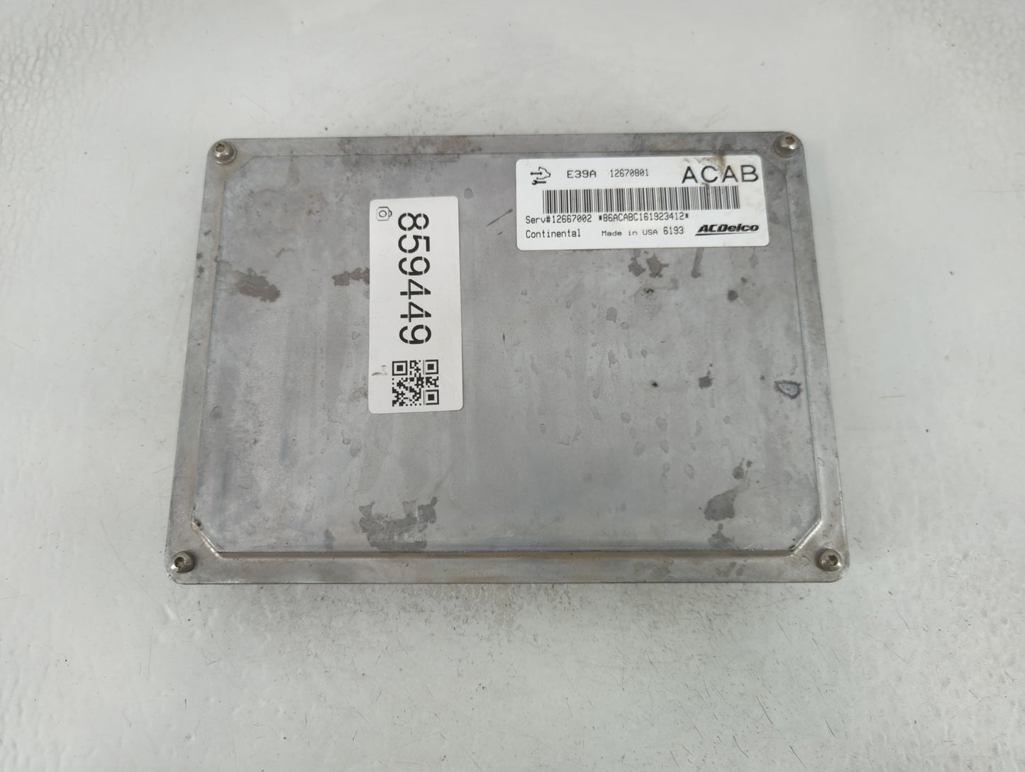 2017 Chevrolet Traverse PCM Engine Control Computer ECU ECM PCU OEM P/N:12670801 Fits Fits 2018 2019 2020 OEM Used Auto Part