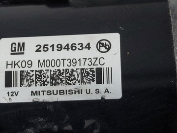 2013-2021 Chevrolet Trax Car Starter Motor Solenoid OEM P/N:25194634 Fits OEM Used Auto Parts