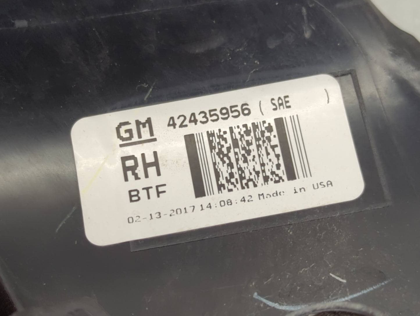 2013-2021 Chevrolet Trax Tail Light Assembly Passenger Right OEM P/N:42435956 Fits OEM Used Auto Parts - Oemusedautoparts1.c
