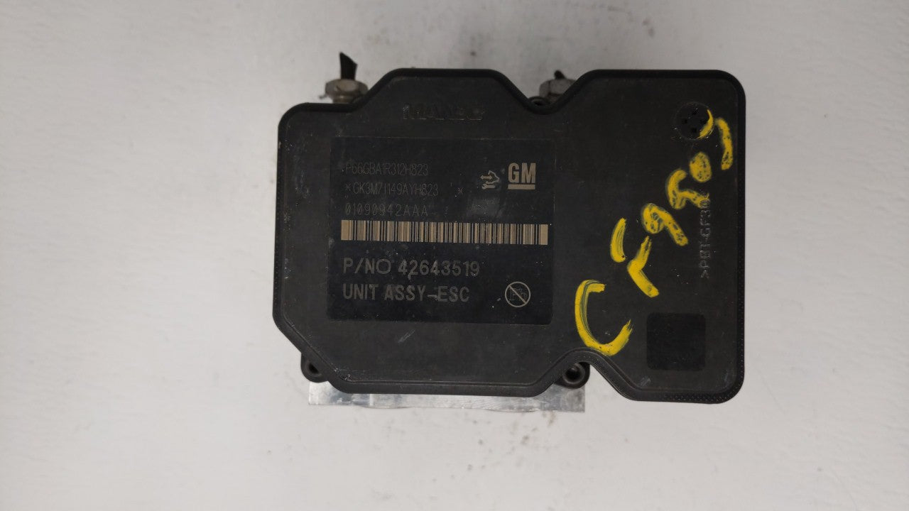 2017-2018 Chevrolet Trax ABS Pump Control Module Replacement P/N:42643519 42643519, 42563014 Fits Fits 2017 2018 2019 OEM Us