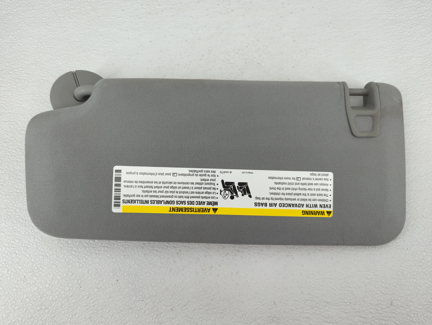 2017-2021 Chevrolet Trax Sun Visor Shade Replacement Passenger Right Mirror Fits Fits 2017 2018 2019 2020 2021 OEM Used Auto