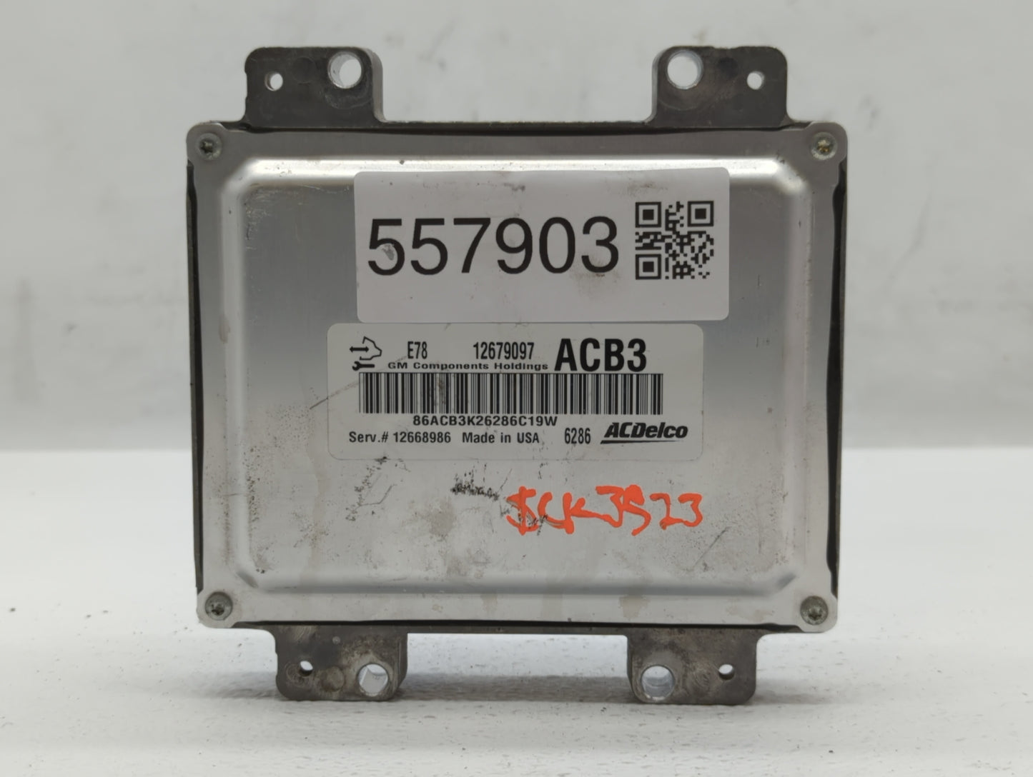 2017-2021 Chevrolet Trax PCM Engine Control Computer ECU ECM PCU OEM P/N:12679097 Fits Fits 2017 2018 2019 2020 2021 OEM Use