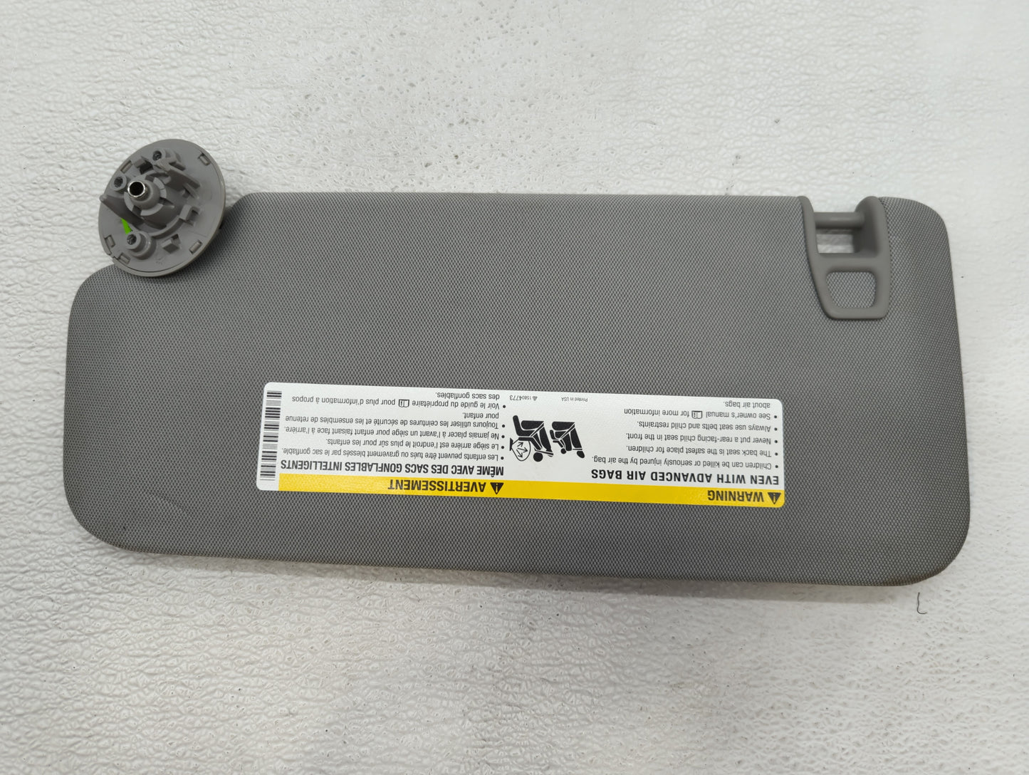 2017-2021 Chevrolet Trax Sun Visor Shade Replacement Passenger Right Mirror Fits Fits 2017 2018 2019 2020 2021 OEM Used Auto