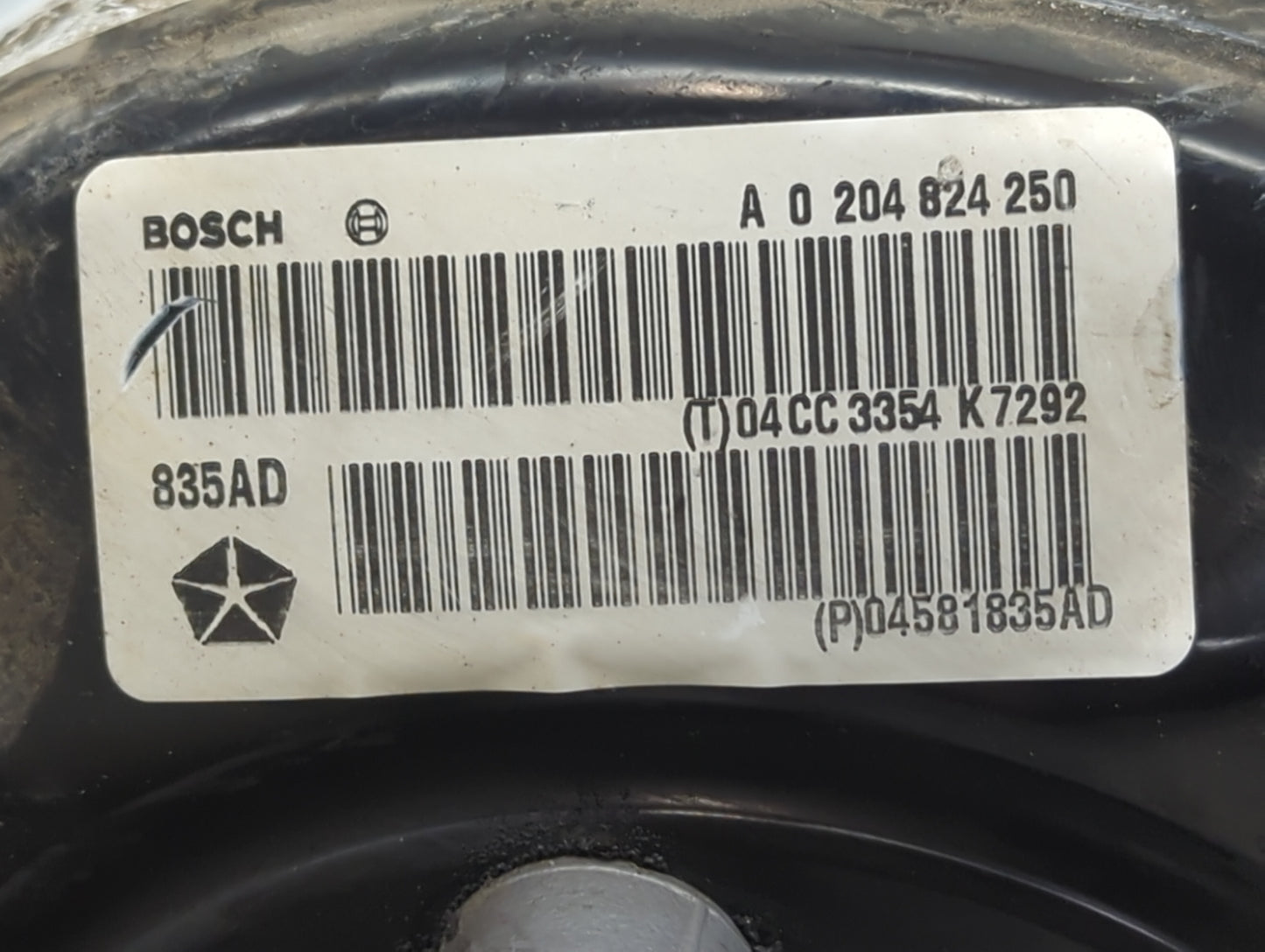 2015-2017 Chrysler 200 Power Brake Booster Oem - Oemusedautoparts1.com