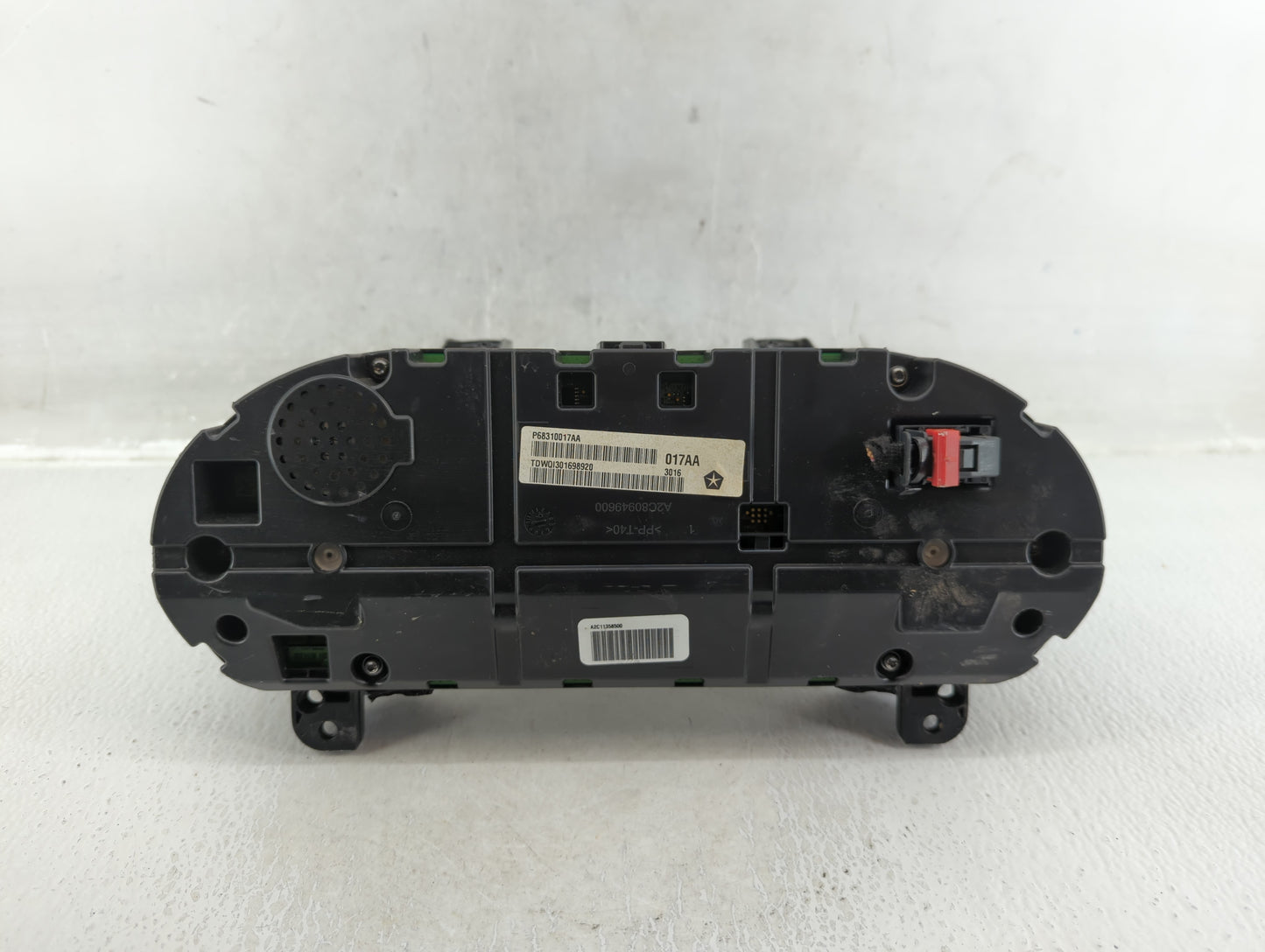 2017 Chrysler 200 Instrument Cluster Speedometer Gauges P/N:P68310017AA Fits OEM Used Auto Parts - Oemusedautoparts1.com