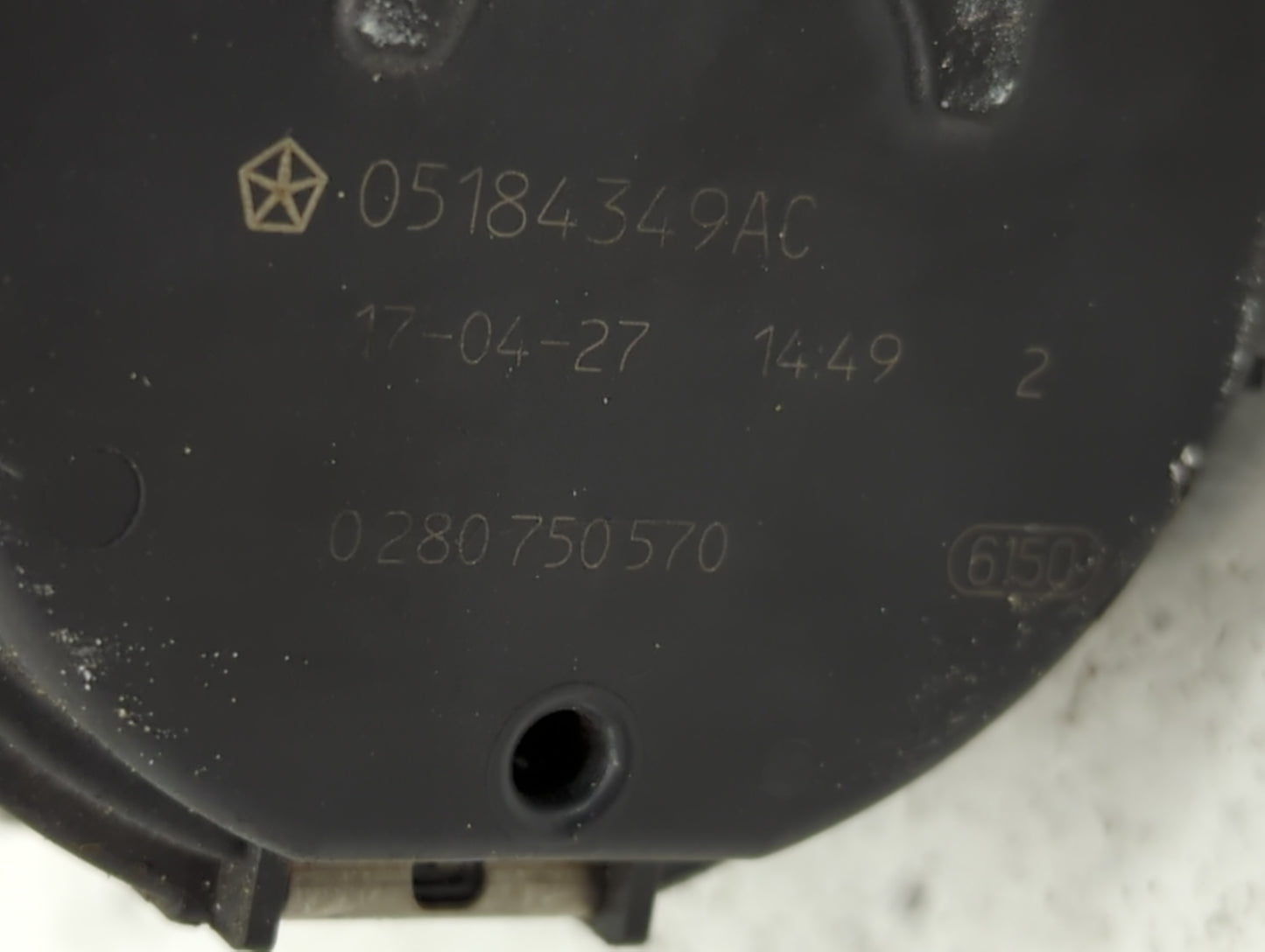 2017-2022 Chrysler Pacifica Throttle Body P/N:05184349AC Fits Fits 2011 2012 2013 2014 2015 2016 2017 2018 2019 2020 2021 20