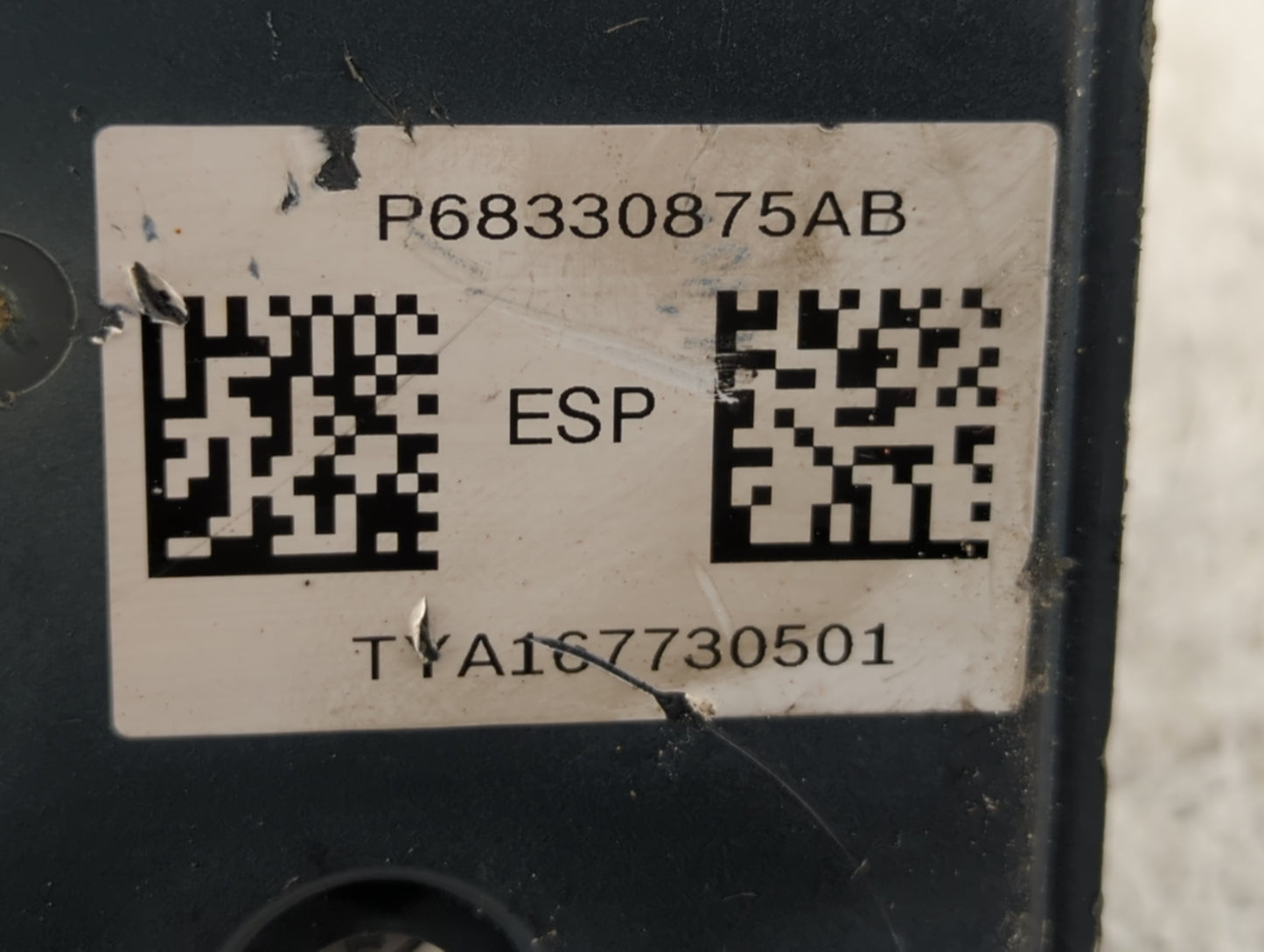 2017-2018 Chrysler Pacifica ABS Pump Control Module Replacement P/N:P68330875AB Fits Fits 2017 2018 OEM Used Auto Parts - Oe