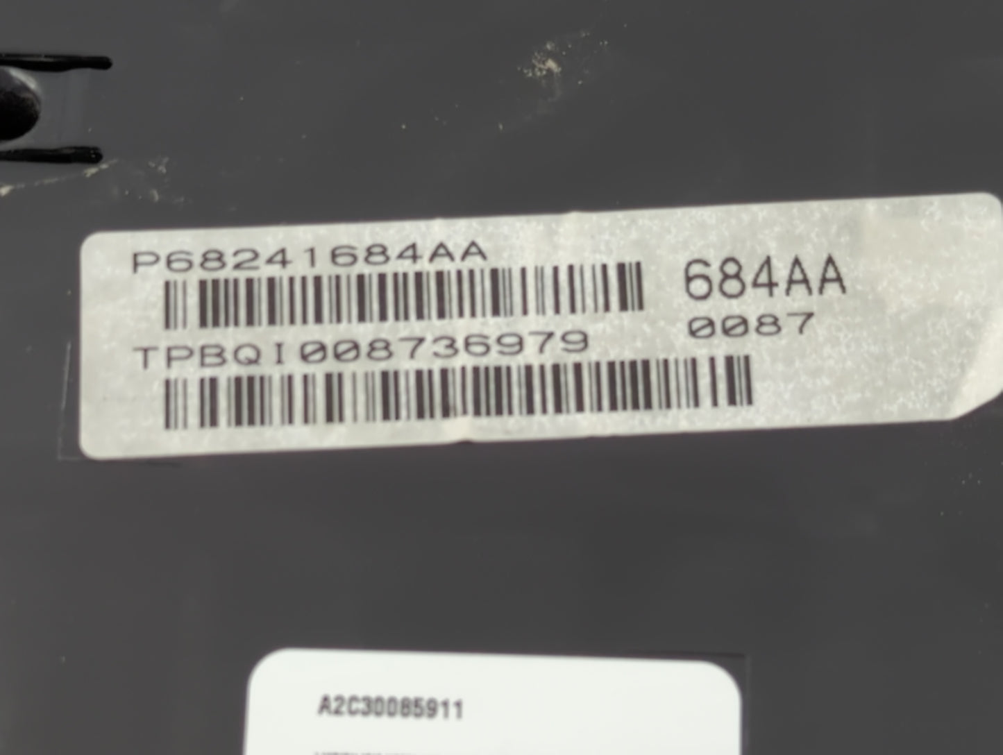 2017 Dodge Caravan Instrument Cluster Speedometer Gauges P/N:P68241684AA Fits Fits 2015 2016 2018 OEM Used Auto Parts - Oemu