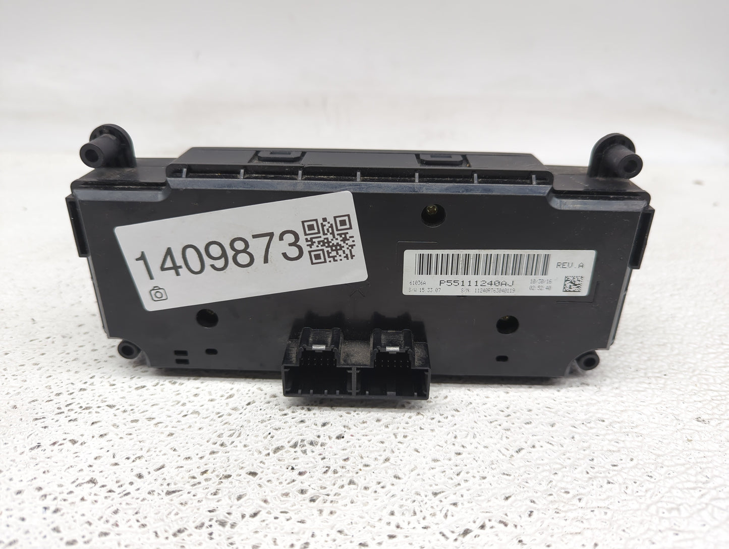 2017 Dodge Caravan Climate Control Module Temperature AC/Heater Replacement P/N:P55111240AJ Fits OEM Used Auto Parts - Oemus
