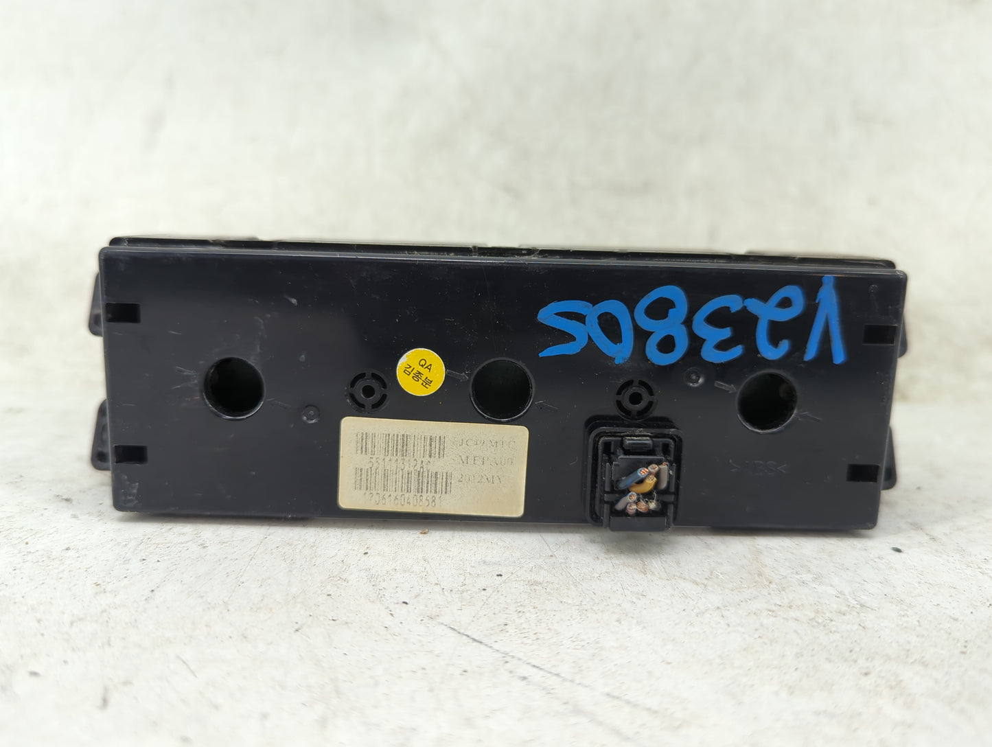 2017 Dodge Caravan Climate Control Module Temperature AC/Heater Replacement P/N:55111312AF Fits OEM Used Auto Parts - Oemuse