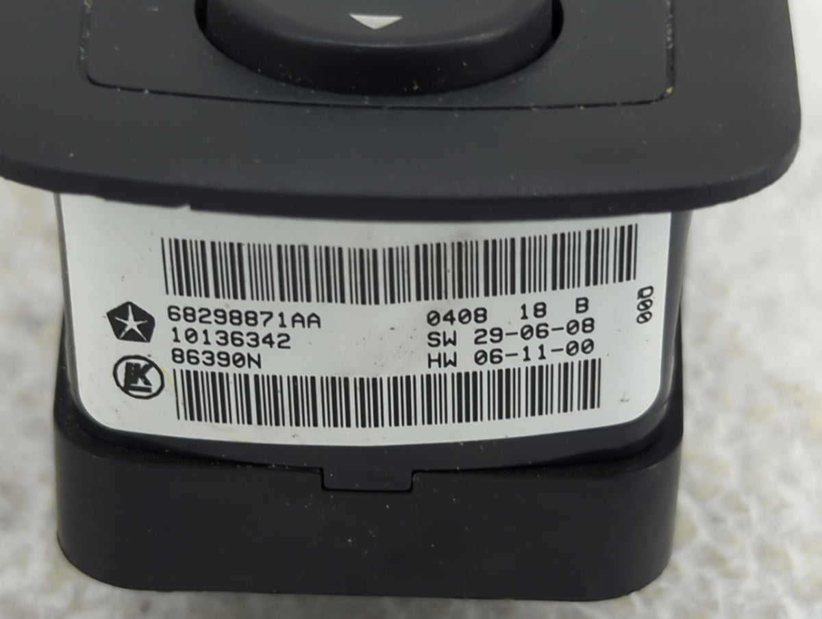 2017 Dodge Caravan Master Power Window Switch Replacement Driver Side Left P/N:68298871AA 10136342 Fits OEM Used Auto Parts